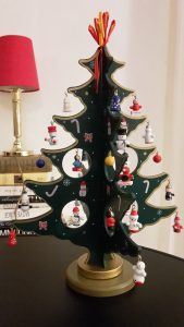 sapin de Noel en bois